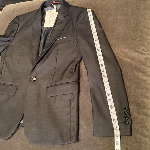Mogu Men’s Gray Jacket Size 34 NWT - Picture 8 of 12